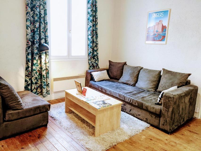 Coeur De Ville Appartement Meuble 앙제 외부 사진